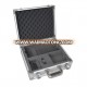 Sliver Custom Aluminum Instrument Case with Foam Pad