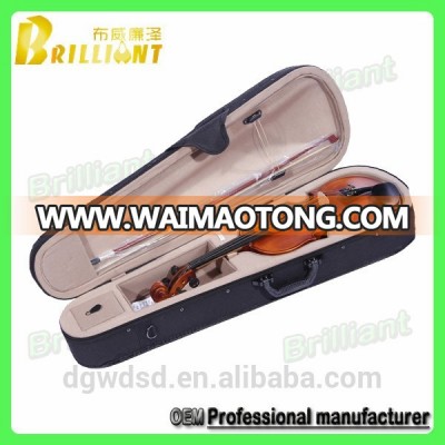 EVA foamed shap cheap mold fee instrement shockproof violin case