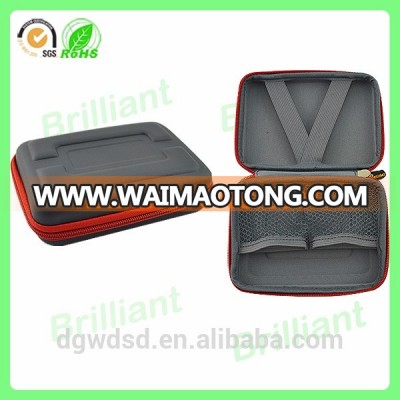 High quality hard shell zipper closure EVA hard pencil case